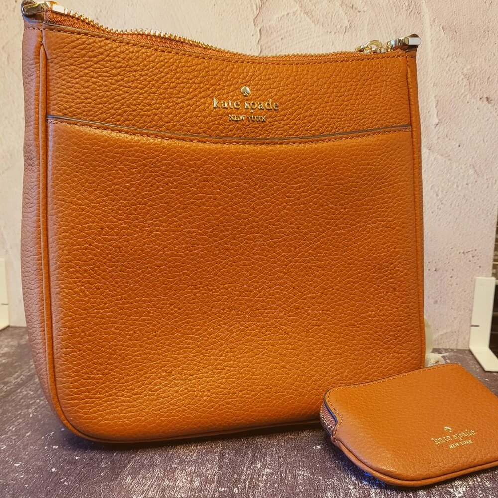 Kate Spade Rosie Medium Swingpack Crossbody Bag, Warm Gingerbread